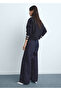 Low-Waisted Button Straight Cut Jeans - 4