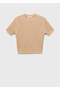 Short Sleeve Crop Sweater - 3