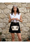 Linen Texture Trend Fashionable Women's Bag with Strap