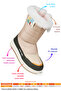 Havana Zippered Daily Girl's Snow Boots - 2