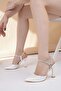 Özma 355 Stone Heeled Women's Sandals - 4
