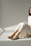 Genuine Leather Buckle Casual Women's Sandals - 5