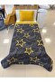 Single Quilted Reversible Bedspread Set for Young People and Children's Room Bedroom Set - 160 X 230 cm - 3