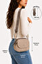 Vona Bags Women's Cross Strap Shoulder Bag Mv028 Mink - 4