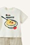 Food Printed Short Sleeves T-Shirt Shorts 2 Piece Set Baby Boy H8200A526Hs - 7