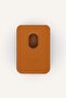 Magsafe Unisex Faux Leather Magnetic Brown Card Holder Wallet H9090Axns - 3