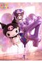 Sanrio Kuromi 4 Years Old Purple Color Balloon Set Anime Hello Kitty Kuromi Concept Birthday Balloon Set