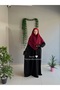 حجاب شيفون متوسط الطول سوفليه