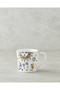Talisman Spirit New Bone China Christmas Mug 370 ml Black-White-Gold