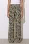 Comfortable Fit High Waist Wide-Leg Viscose Mix Women's Trousers - 5