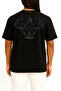 Oversized Gym Back Chest and Back Printed Unisex T-Shirt - 4