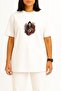 Oversized Yakuza and Dragon Chest Printed Unisex T-Shirt - 2