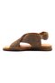 Azzare Genuine Leather Women's Sandals Mink Suede - 6
