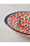 Botanic Stoneware Boat Plate 25 cm Colorful - 3