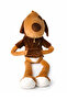 Long-Legged Dog Brown 95 cm - 3