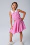 Cut Out Waist Detailed Pink Dress - 5