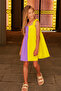 Color Block Dress - DSL0287