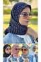 5 قطع - وشاح جاكار جاز قطني مقاس 120×120