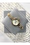 Lotus Stone Cord Gold Yellow Dial Women's Wristwatch - 2
