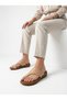 Artı-Artı020-5001-01 Women's Daily Orthopedic & Heel Spur Function Beige Slippers - 6