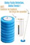 8 Pieces (1 Pack)) (Ocean) Premium Disposable Toilet Cleaning Sponge with Detergent |   Wall-Mounted Toilet Brush Replacement Sponge |   Scented Wc Brush Replacement Head, Cartridge - 3