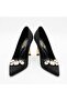 Vollex Stone Buckle Stylish Women's Heeled Shoes - 3