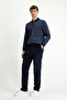 Regular Fit Thick Ribbed Cotton Velvet Trousers - 3