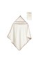 Baby Boy Washcloth and Bath Towel 100% Cotton 75X80 cm 2-Piece Towel Set - 2