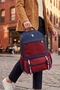 U.S. Polo Assn. 25077-25078-25079 Backpack School Bag Travel Camping Bag Red - 2