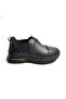 Women's Leather Casual Shoes 1453 01 - Black - 41