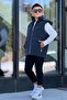Boy's Hooded Puffer Vest - 5