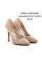 Stiletto Ten Suede Pointed Closed Toe 11 cm High Thin Heel New Season - 2
