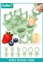 Silicone Baby Popsicle Molds with Sticks, Mini Ice Molds for Babies, Breastmilk Popsicle Molds for Teething Relief, 6-Cavity Frozen Food Feeder Tray for Toddlers, Reusable Popsicle Maker for Feeding S
