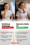 Colorful Orthopedic Travel Pillow Visco Neck Pillow - Flamingo/L - 6