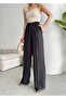 LOOSE-FIT Linen PANTS WITH CROSS-WAIST ELASTIC DETAIL ZYN-58649