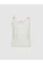 Ecru Extra Slim Fit Knitwear T-Shirt 50322028-Vr019 - 7