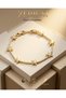 Women's Steel Waterway Bracelet with Star and Zircon Stones - 2