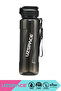 1000ml New Collection Large Size Silicone Straw Tritan Water Bottle with Measuring Scale Transparent Body and Hand Strap, Bpa Free, Odor Free - 2
