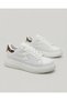 Women's High Sole Leopard Patterned Lace-Up Comfortable Daily Sports Shoes - 2