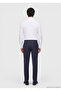 Light Gray Striped Regular Fit Long Woven Classic 100% Cotton Shirt - 5