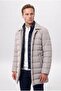 Ds Damat Regular Fit Stone Plain Coat - 3