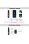 kebidumei Wireless Bluetooth Remote Controller Media Button Car Motorcycle Bike Steering Wheel Music - 6