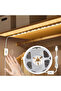 5m LED أبيض دافئ تحت خزانة الضوء 1M-10M 5V USB LED شريط مع يد مسح مستشعر الحركة مفتاح K