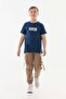 History Text Printed Boy's T-Shirt - 4