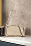 Original Women's Corded Mink Crossbody Adjustable Strap Zippered Single Compartment Arm and Shoulder Bag - 3