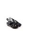 Zyn 9037 Black Genuine Leather Anatomical Women's Sandals