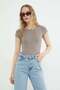 Basic Crew Neck Snap Body