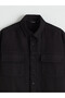 Nevavm Loose Fit Men's Gabardine Shirt Jacket with a Difference - 6