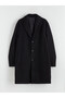Nevavm Standard Fit Jacket with Collar Men's Cashmere Coat - 6