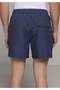 Slim Fit Striped Men's Blue Swim Shorts - 2